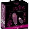 Javida - nabíjecí, rotační, korálkové vibrační vajíčko (fialové)