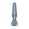 Satisfyer Plug-ilicious 2 - inteligentný análny vibrátor (strieborno-šedý)