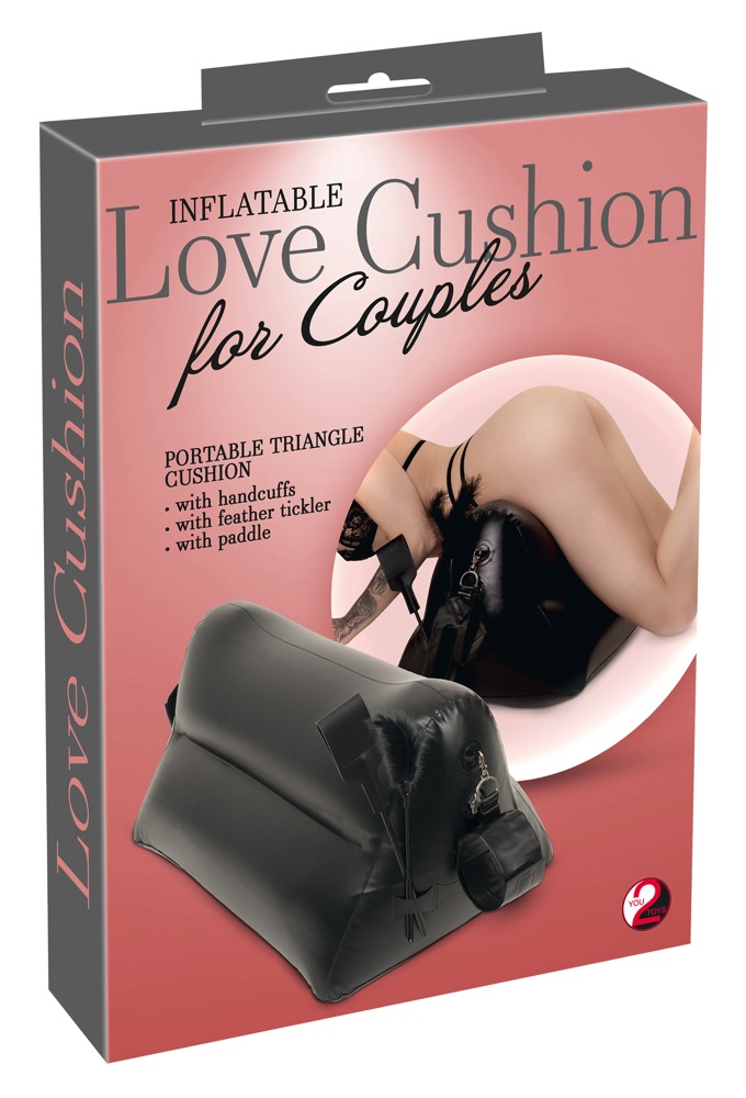 Levně You2Toys Love Cushion - inflatable sex pillow set (black)