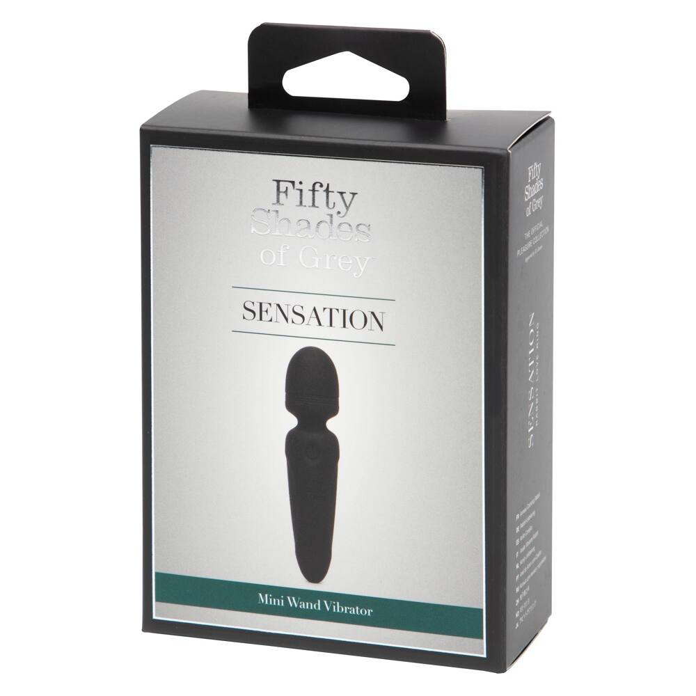 Fifty Shades of Gray - Sensation Wand mini massage vibrator (black)