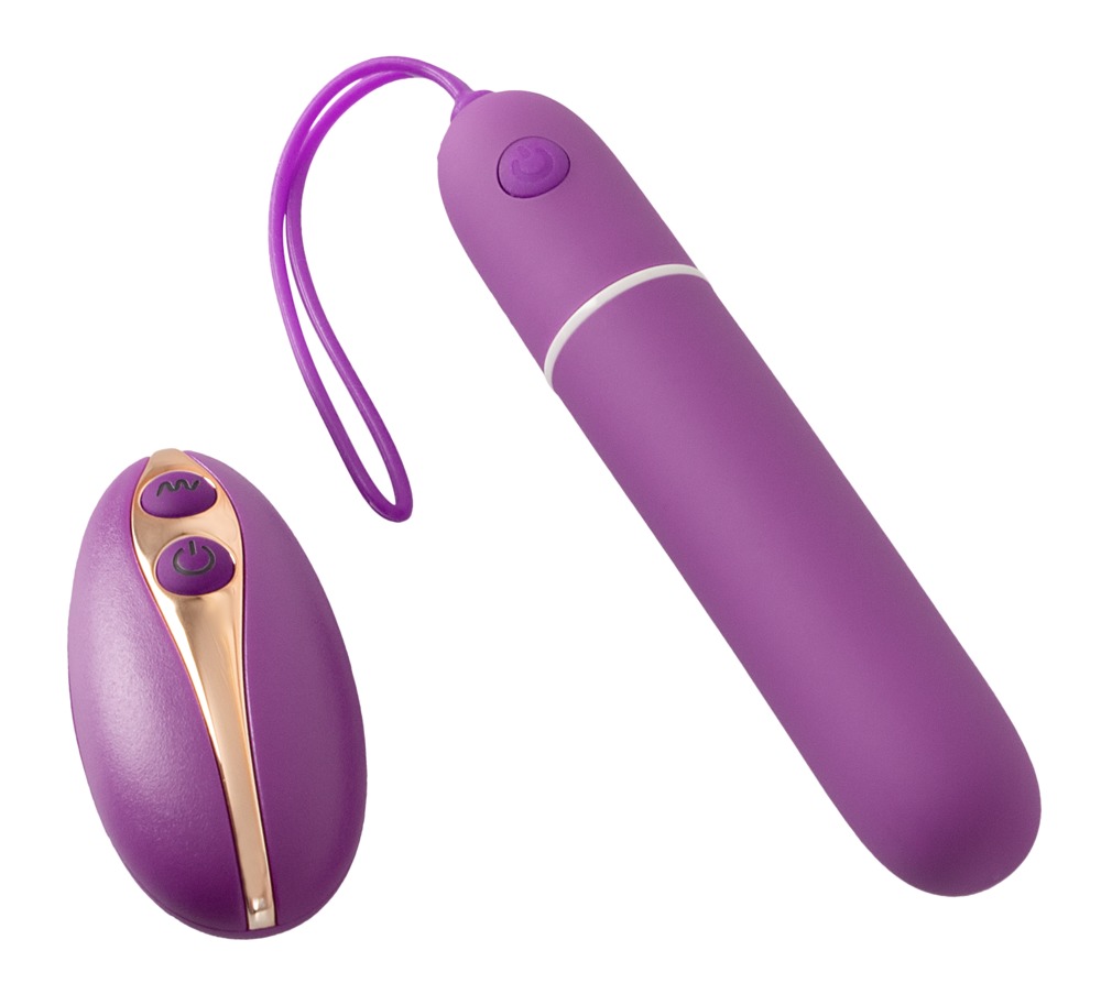 Levně SMILE RC Bullet - radio mini vibrator (purple)