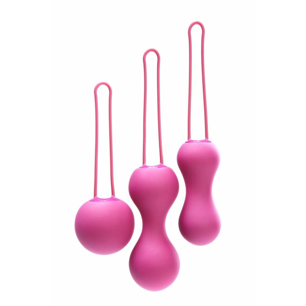 Je Joue Ami – 3 dielna sada venušinych guličiek (pink) Je Joue Ami – 3 dielna sada venušinych guličiek (pink)