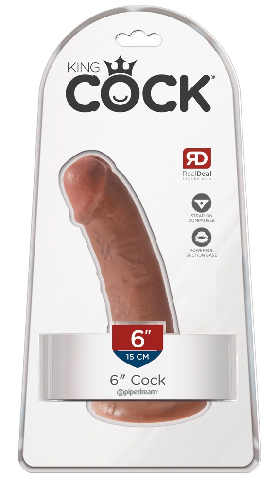 Levně Dildo King Cock 6" Cock - Pipedream