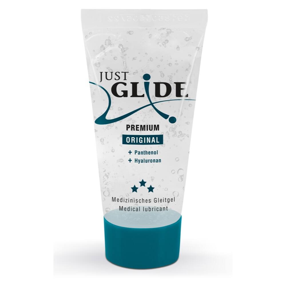 Just Glide Premium Original - vegan water-based lubricant (20ml)