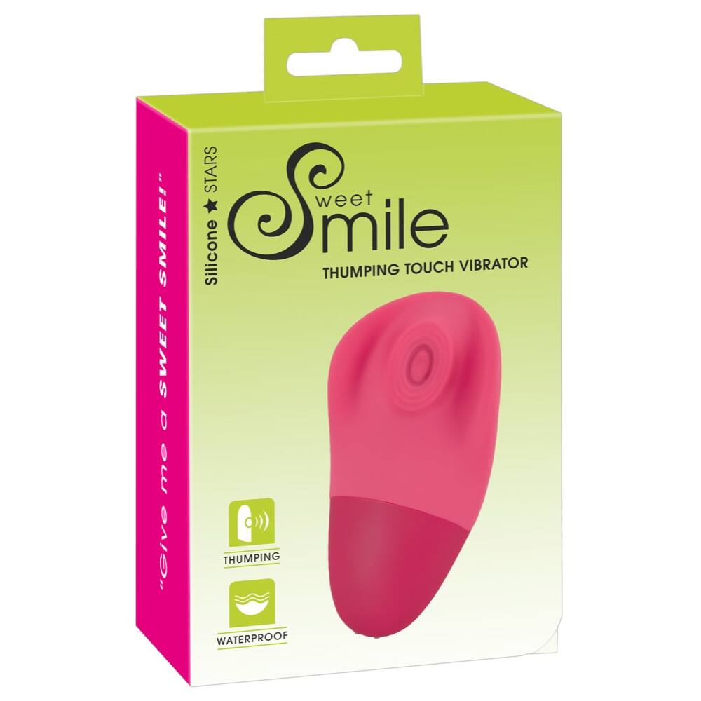 SMILE Thumping Touch - dobíjecí pulzující vibrátor na klitoris (růžový) SMILE Thumping Touch - dobíjecí pulzující vibrátor na klitoris (růžový)