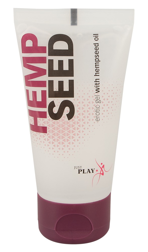 Levně Just Play Hemp Seed - water-based vegan lubricant (50ml)