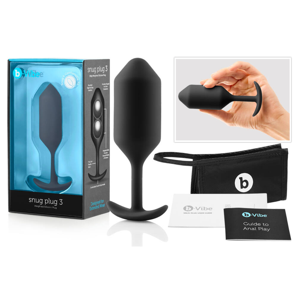 Snug Plug 3 - black Snug Plug 3 - black