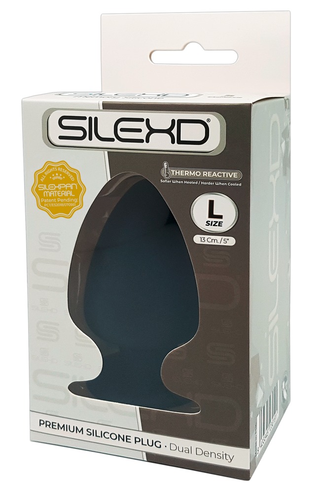 Levně Silexd Premium Silicone Plug - L