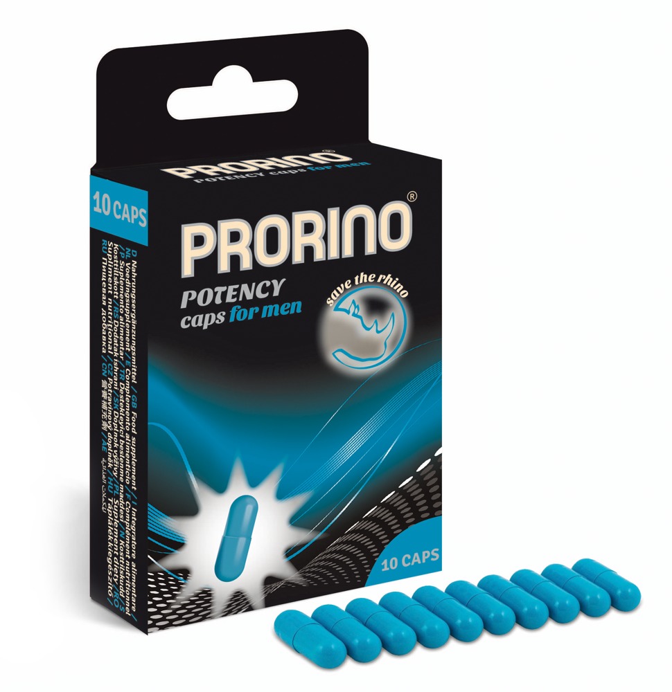 Levně PRORINO - Potency caps for men (10ks)