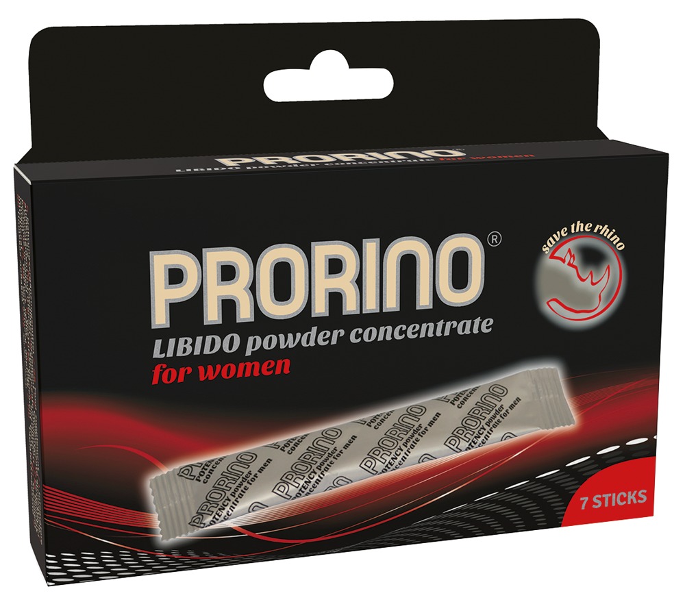 Levně PRORINO - Libido powder for women (7ks)