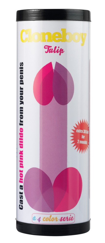 Levně Cloneboy Tulip Dildo Pink - sada na výrobu odliatku penisu