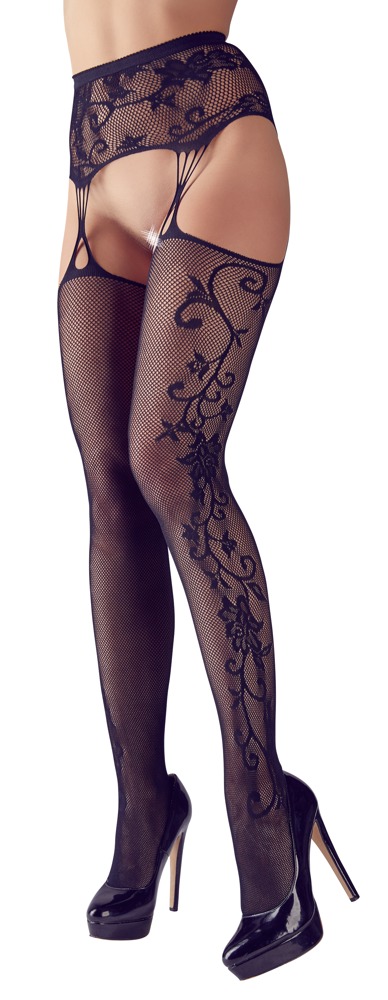 Cottelli - Suspender Tights S-L Cottelli - Suspender Tights S-L