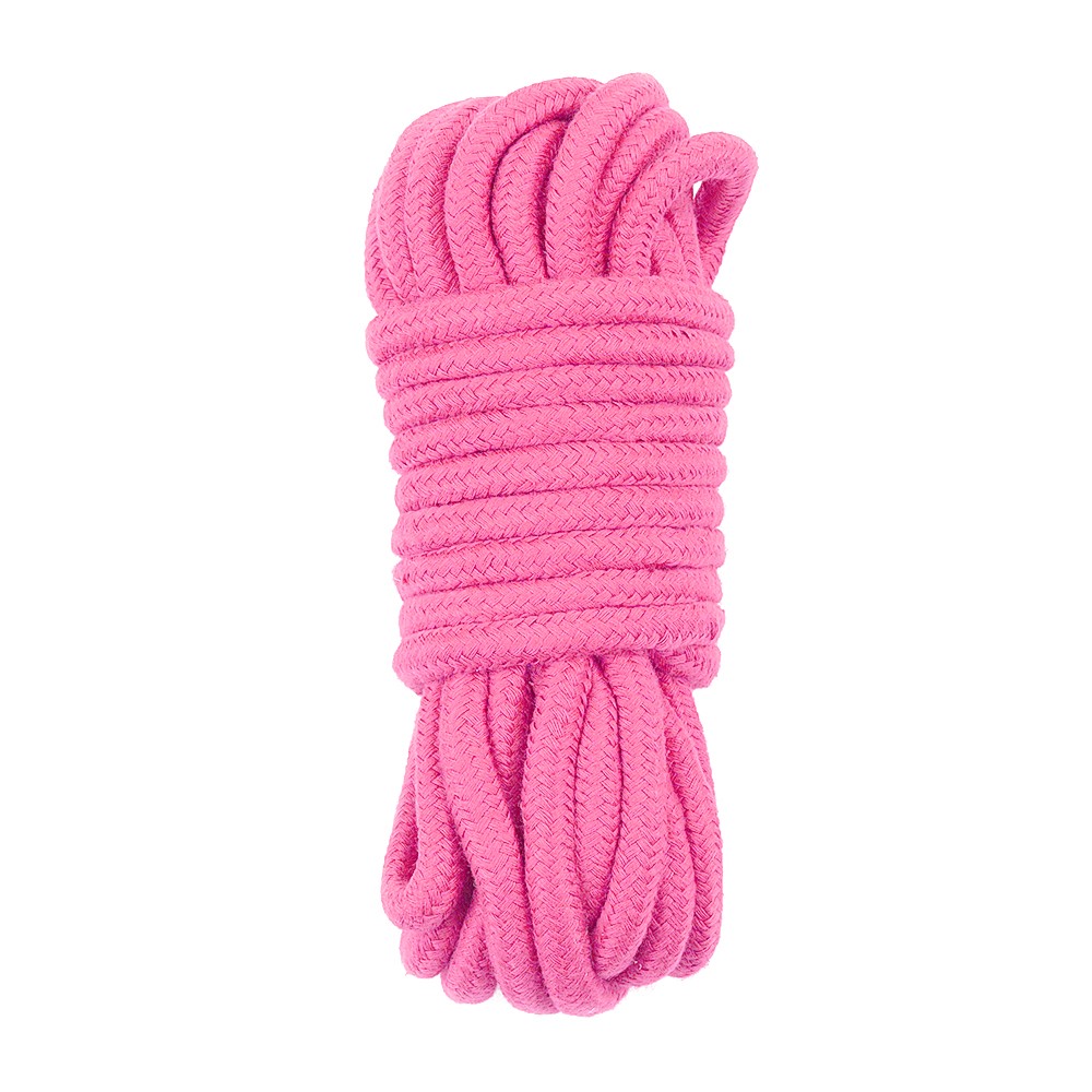 Levně LoveToy Fetish Bondage Rope 10m Pink