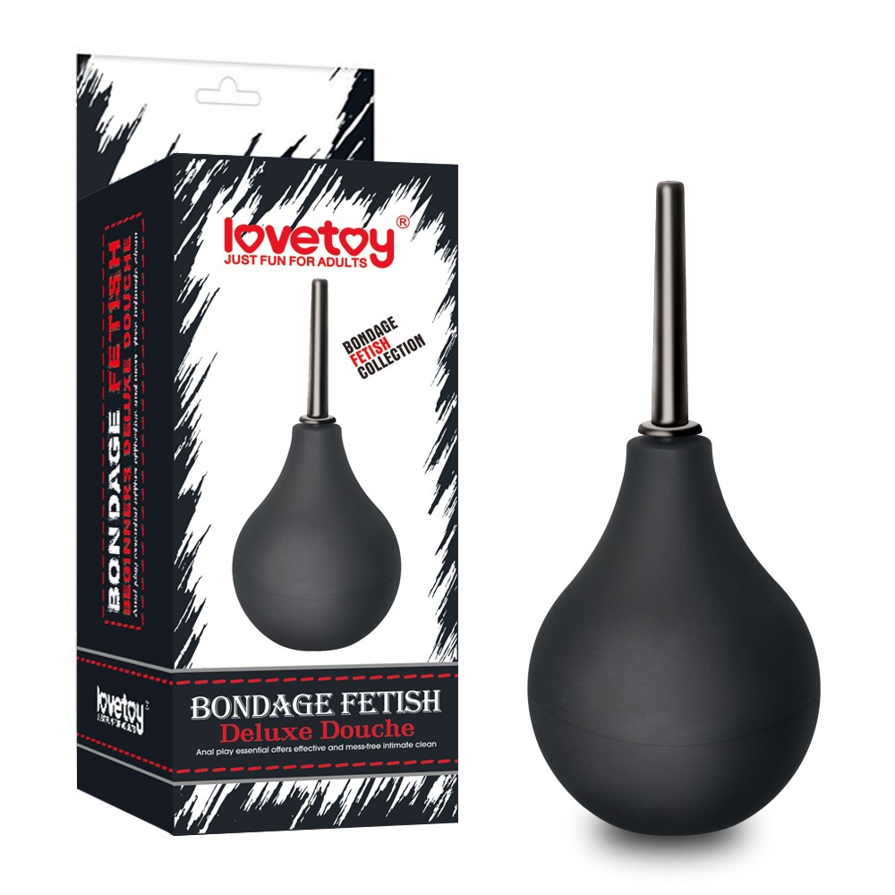 LoveToy Bondage Fetish Deluxe Douche LV1665 Black