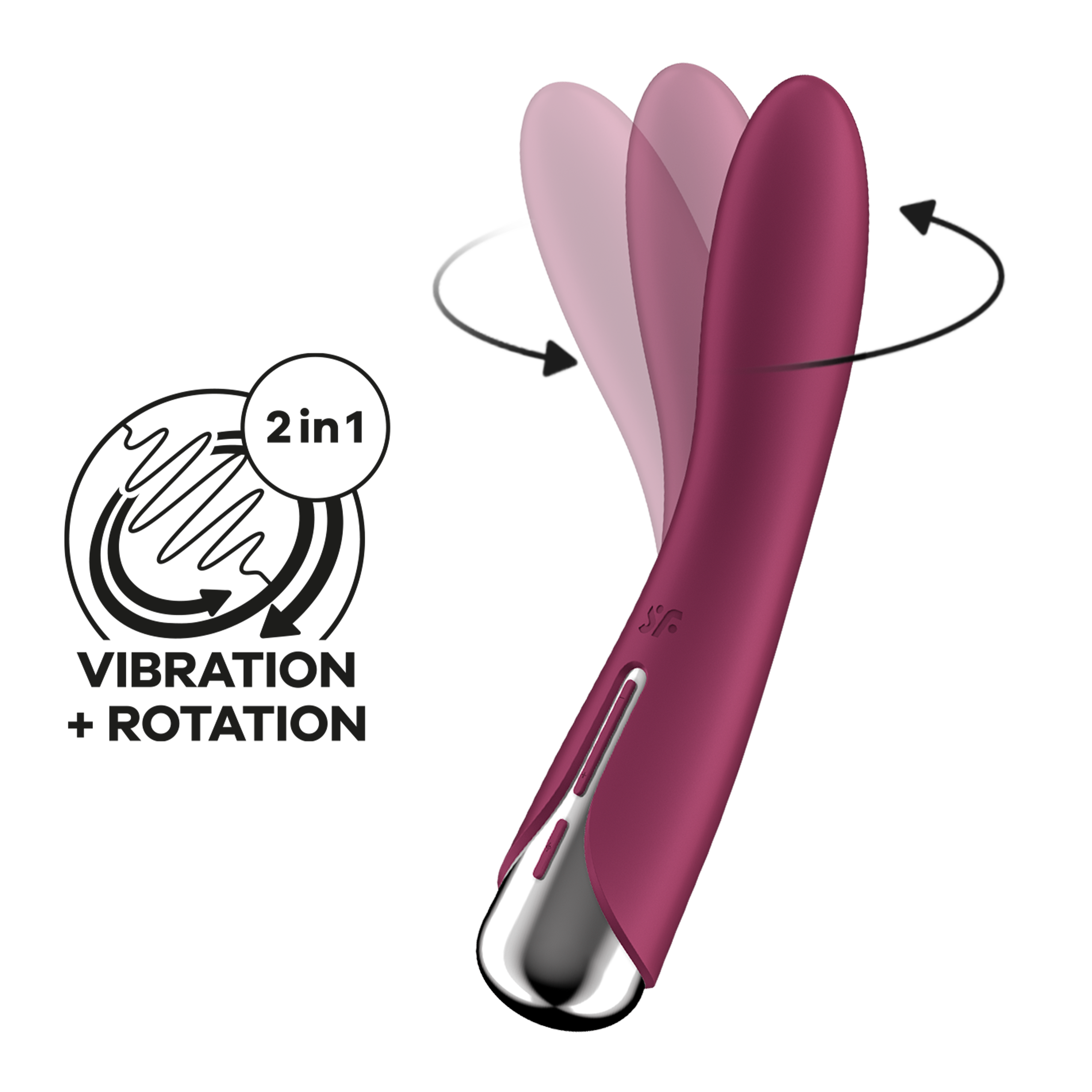 Satisfyer Spinning Vibe 1 - red Satisfyer Spinning Vibe 1 - red