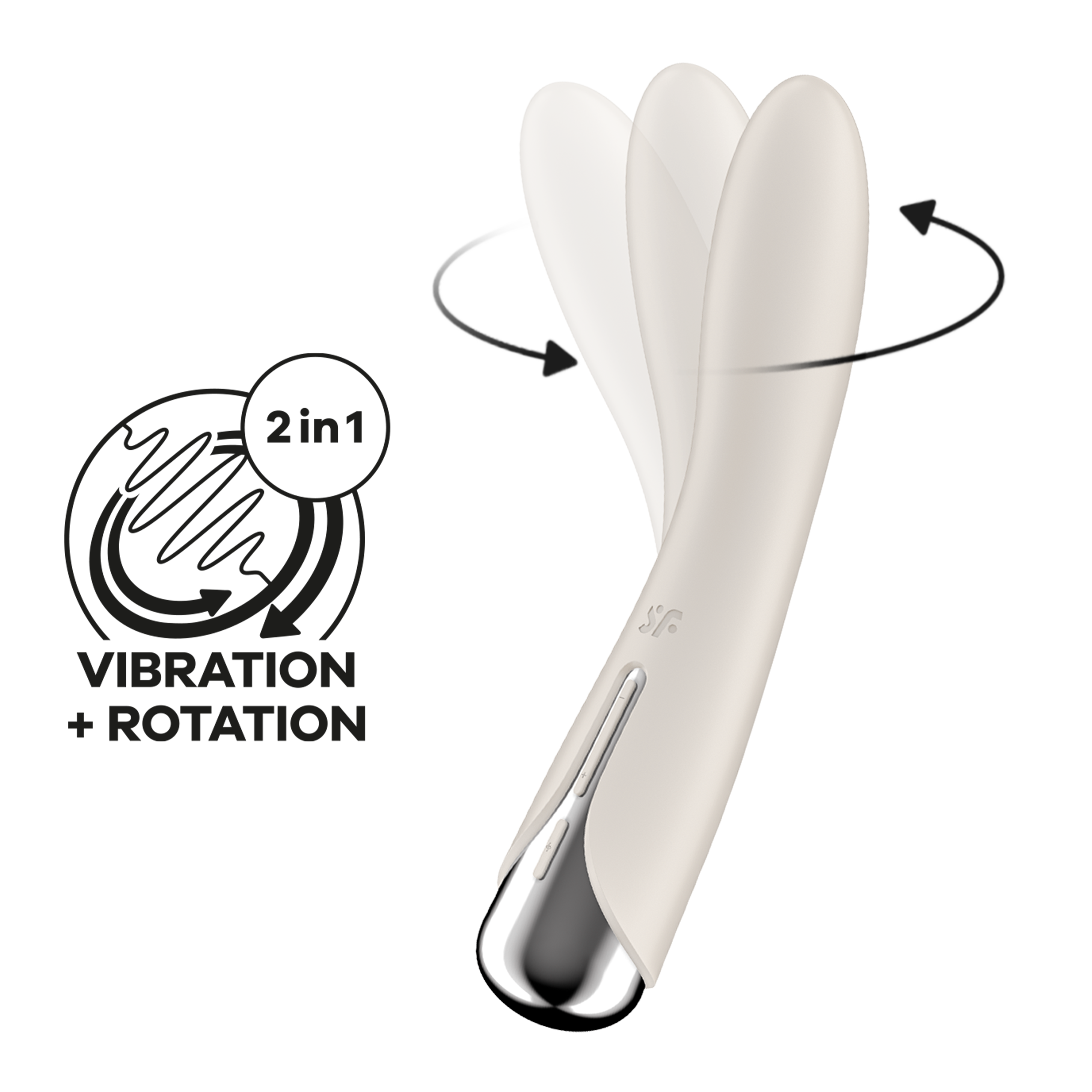 Satisfyer Spinning Vibe 1 - beige