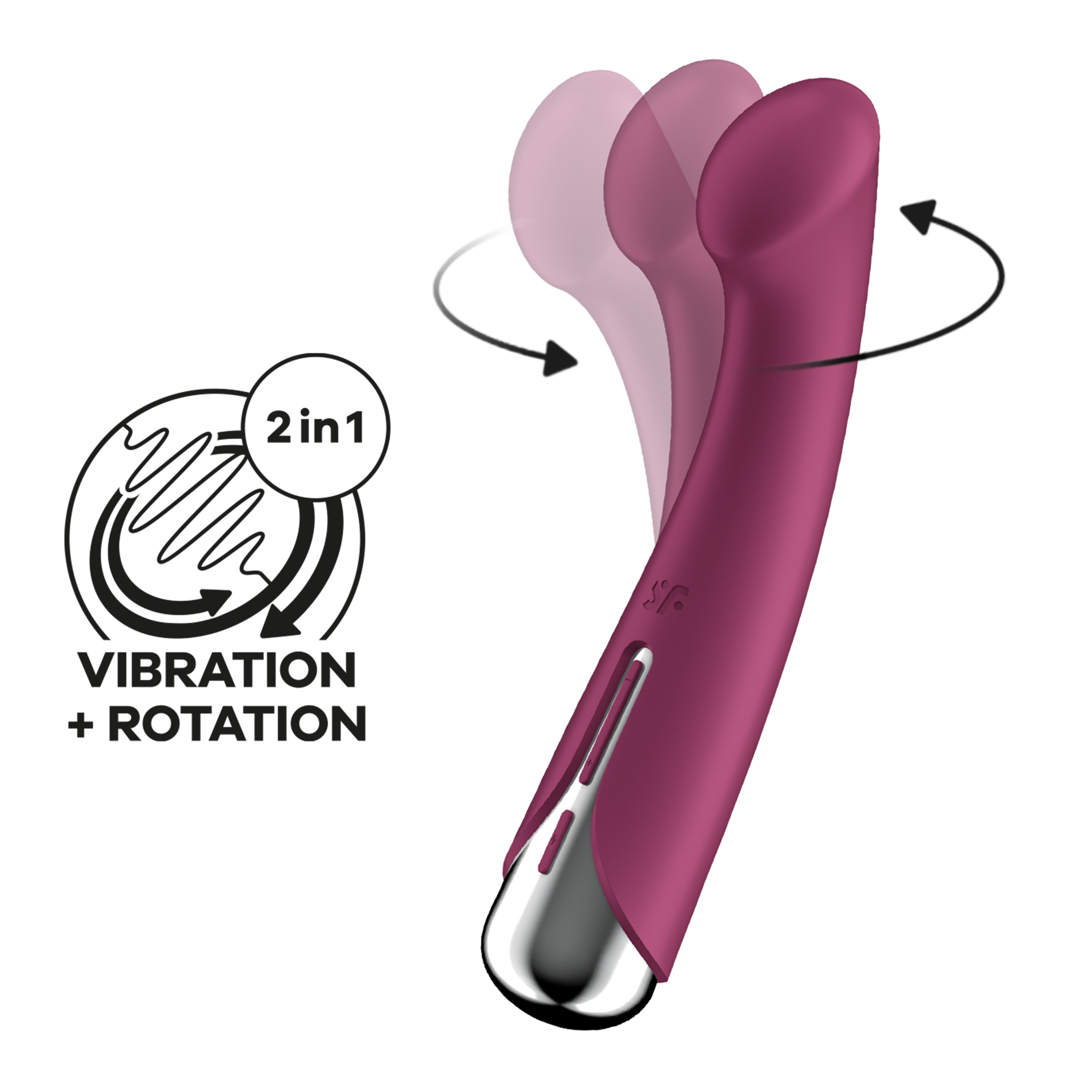 Satisfyer Spinning G-Spot 1 - red Satisfyer Spinning G-Spot 1 - red
