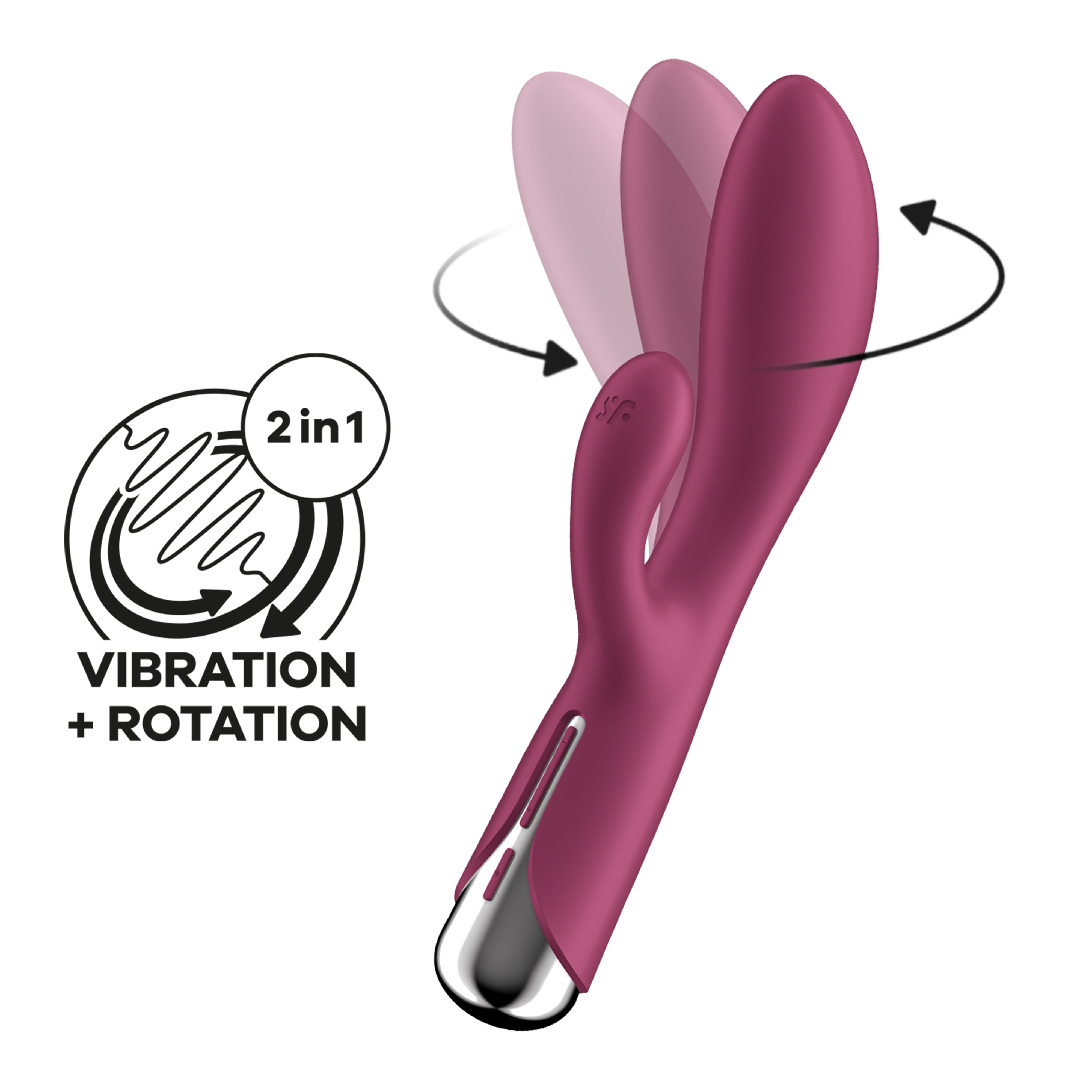 Satisfyer Spinning Rabbit 1 - red Satisfyer Spinning Rabbit 1 - red
