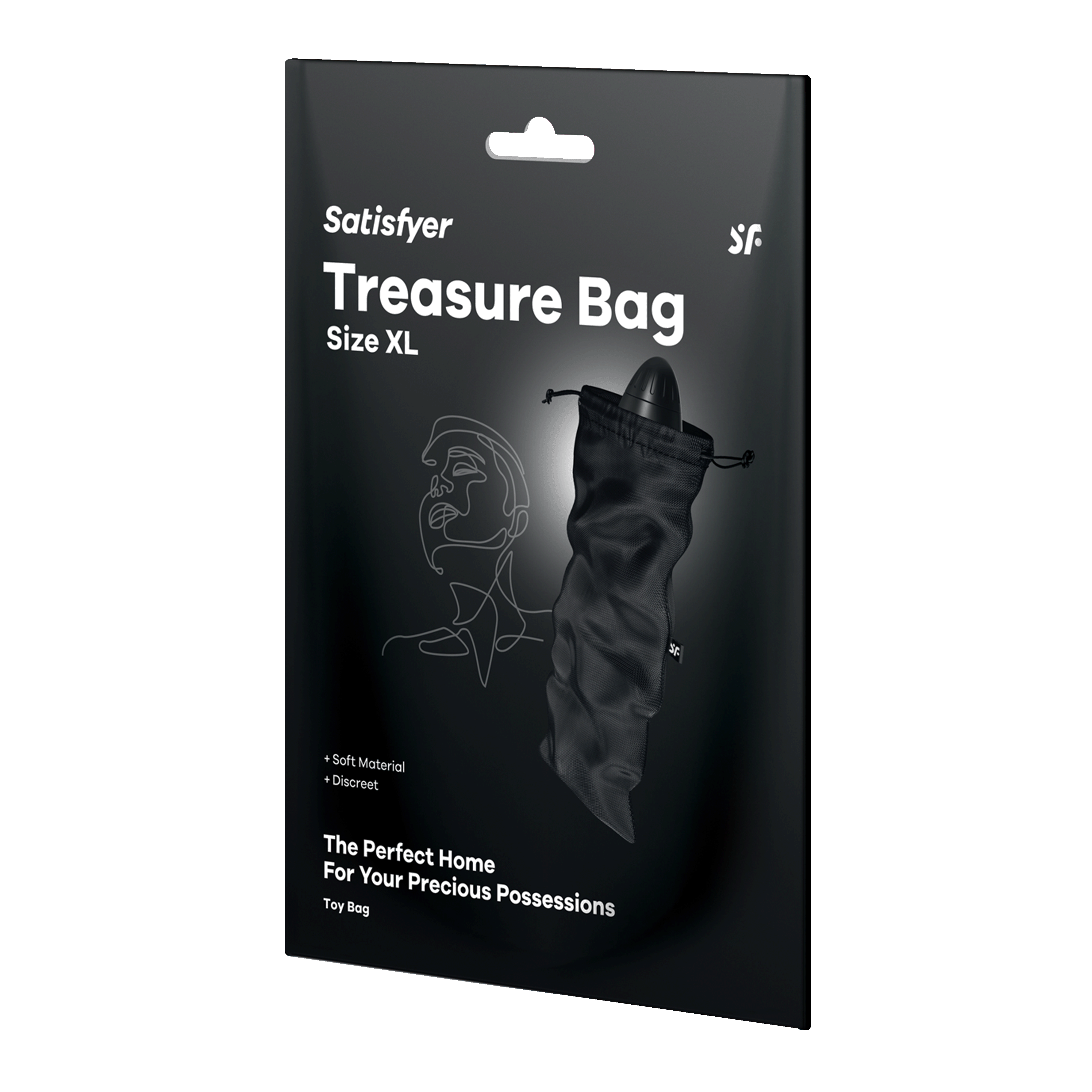 Levně Satisfyer Treasure Bag XL - černá