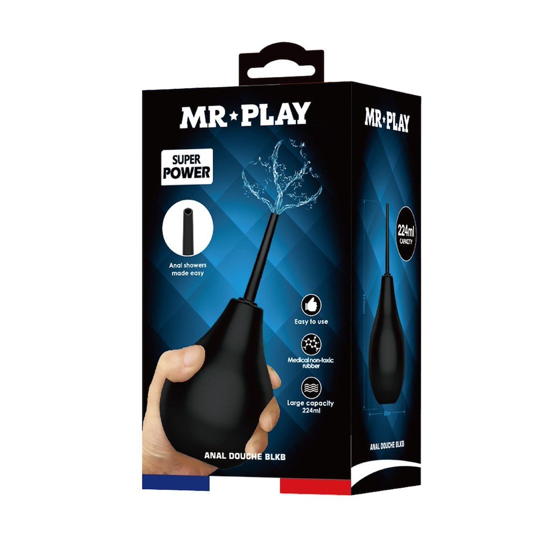 MR PLAY SUPER  ANAL DOUCHE BLACK