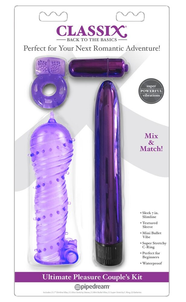 Pipedream Classix Ultimate Pleasure Couple's Kit -sada hraček pro páry