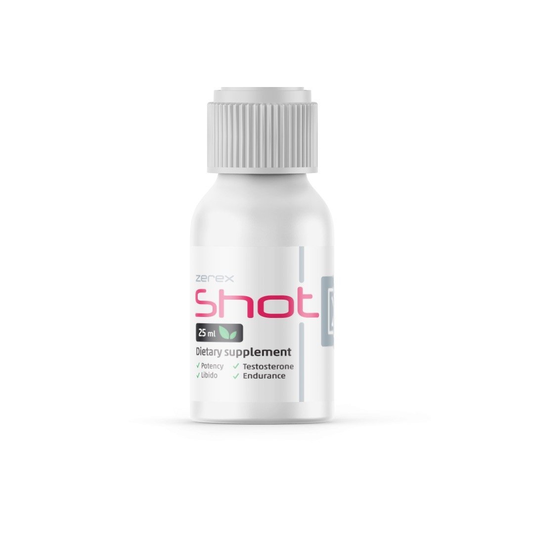 Zerex Shot 25 ml - na podporu pevné, kvalitní erekce a potence