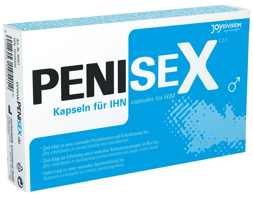Joydivision PENISEX Capsules (40ks) - kapsle pro intenzivnější zážitek