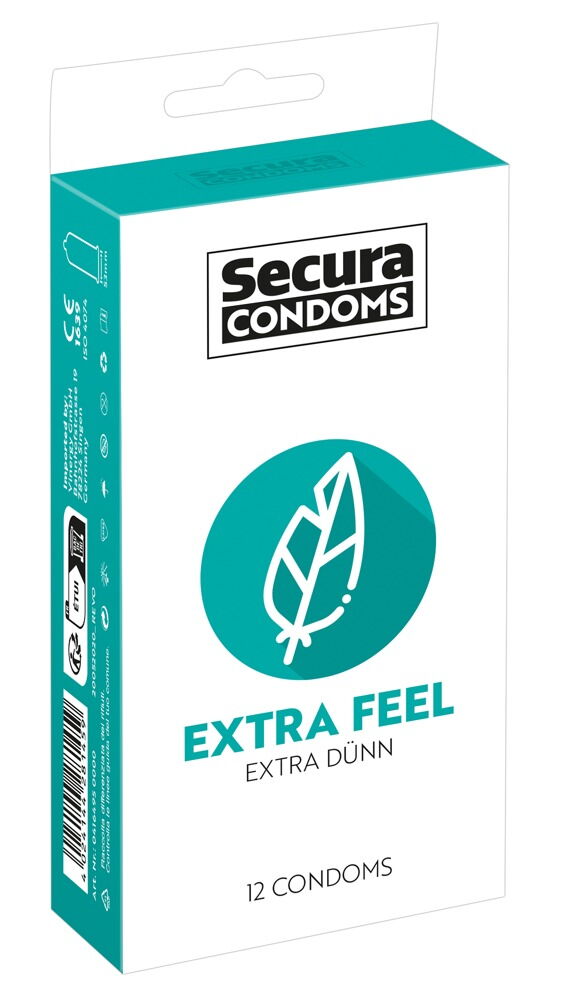 Secura Extra Feel - extra tenké kondomy (12ks)
