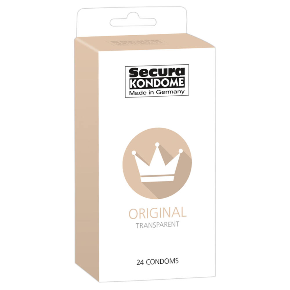 Levně Secura Original - průhledné kondomy (24 ks)