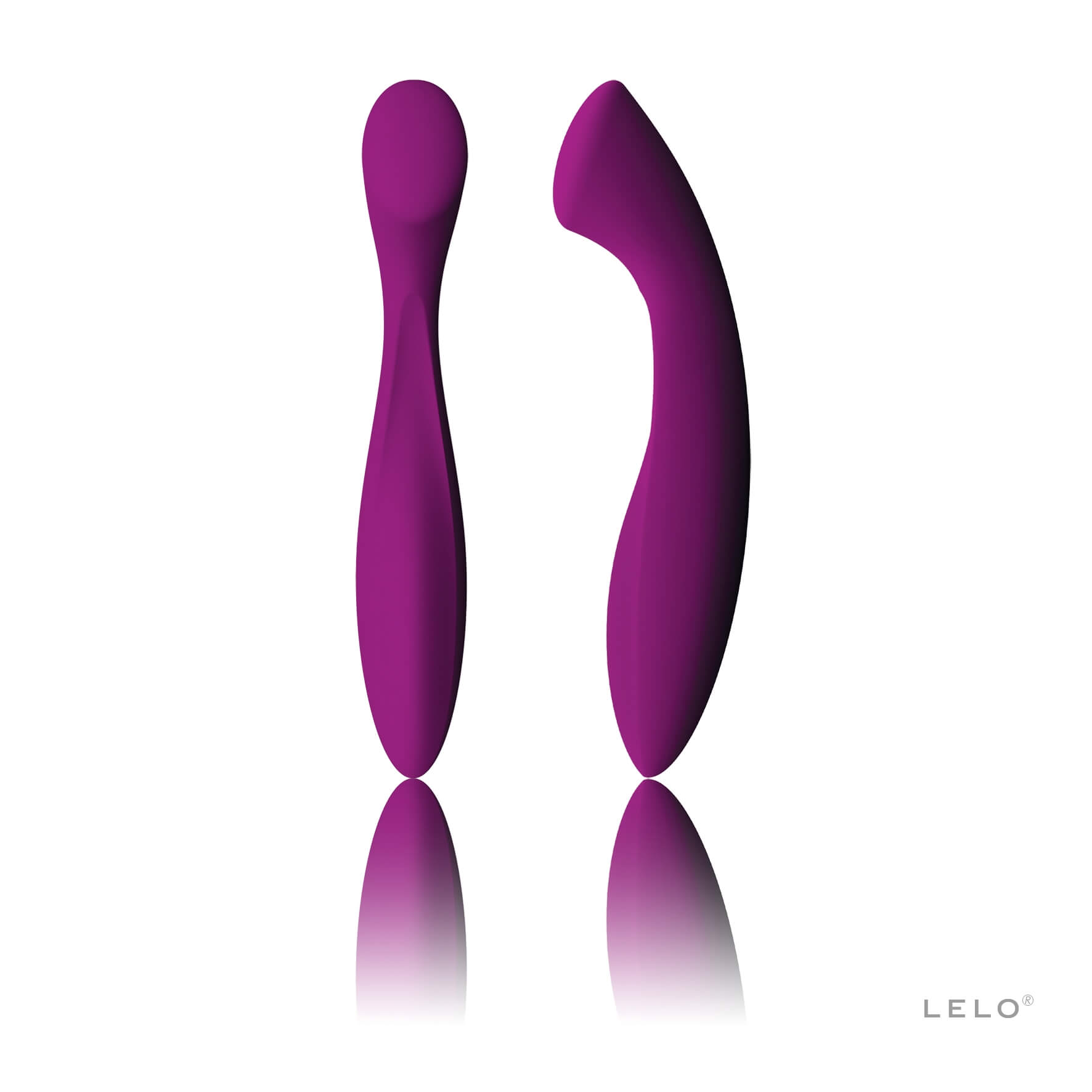 LELO Ella - dildo s dvojitým konečkům (fialové) LELO Ella - dildo s dvojitým konečkům (fialové)