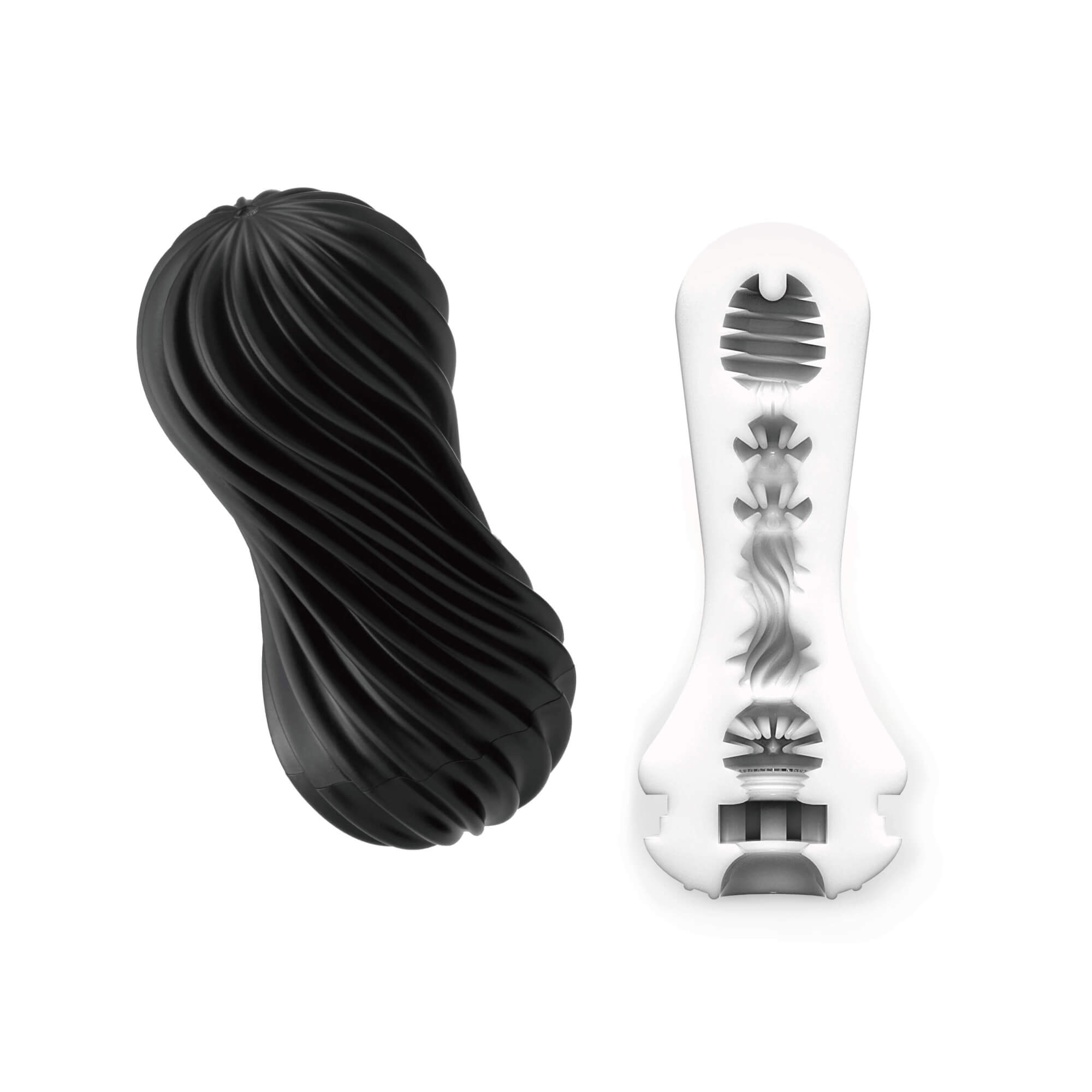 TENGA Flex - masturbátor na opakované používání (černý) TENGA Flex - masturbátor na opakované používání (černý)