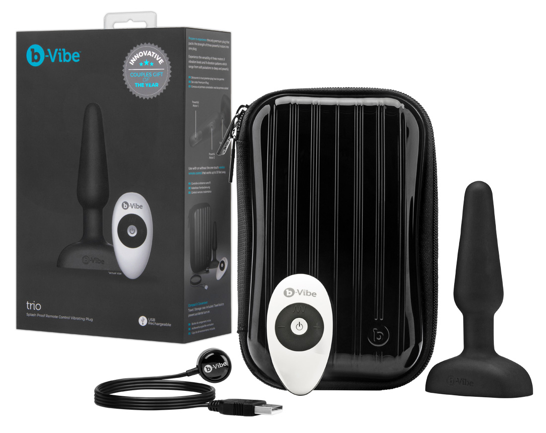 b-Vibe trio plug (black)