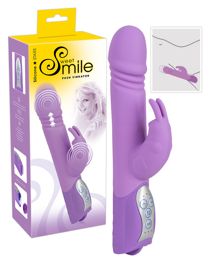 SMILE Push - pulzujúci vibrátor na klitoris (fialový) SMILE Push - pulzujúci vibrátor na klitoris (fialový)