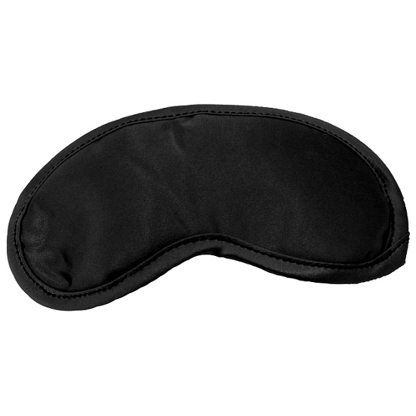 S&M Satin Black Blinfold – saténová maska na oči (čierna) S&M Satin Black Blinfold – saténová maska na oči (čierna)
