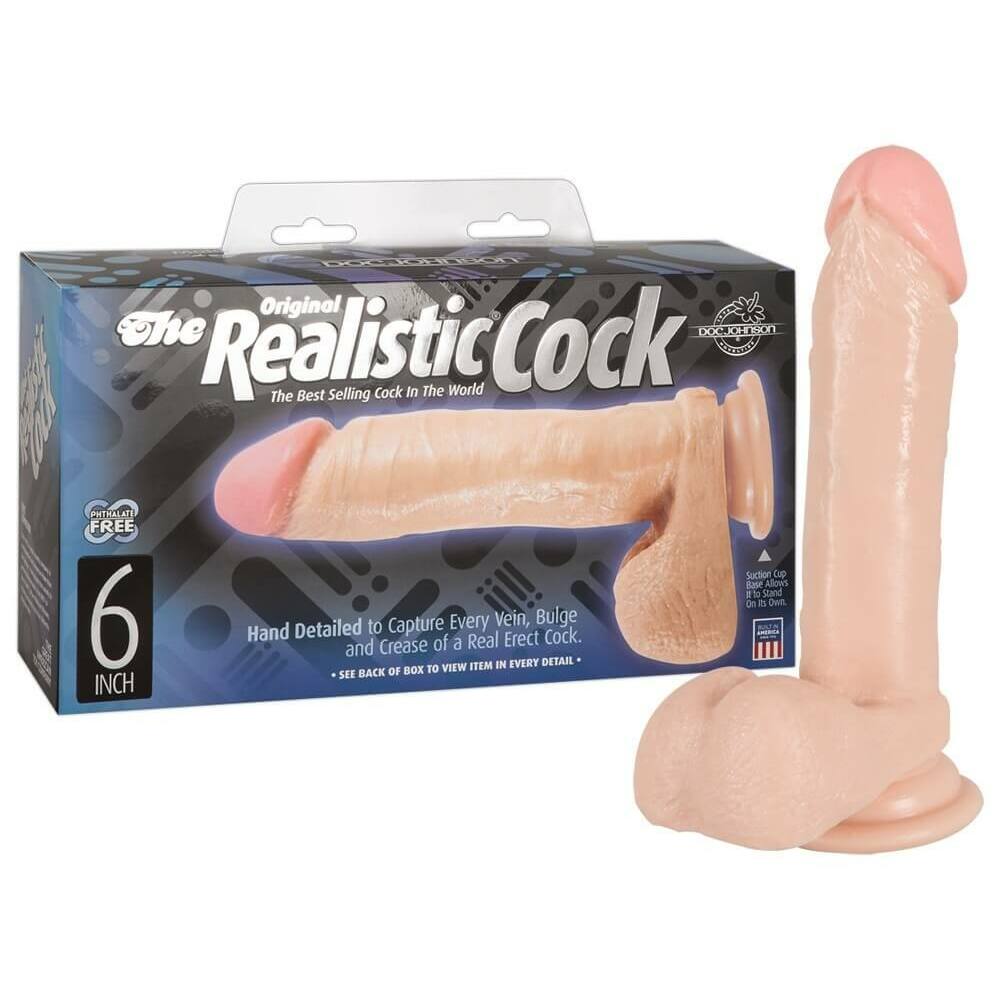 Doc Johnson - realistické dildo (20 cm) Doc Johnson - realistické dildo (20 cm)