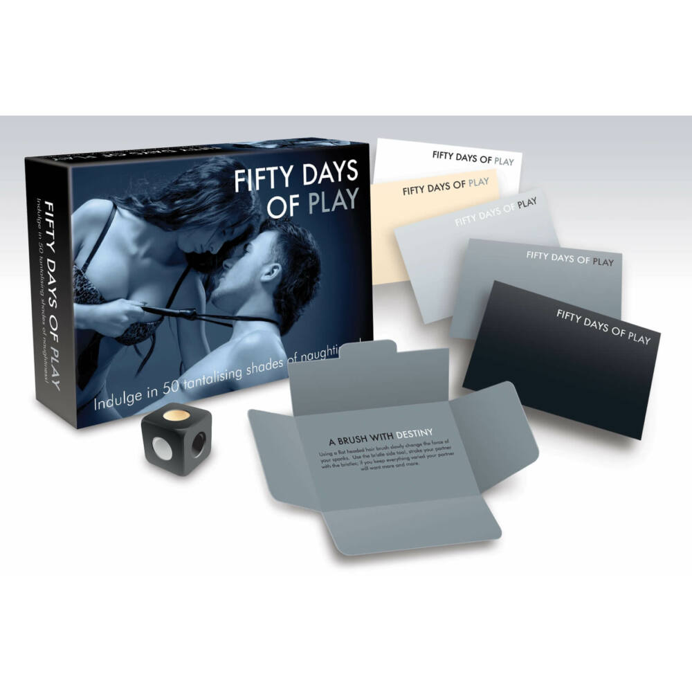 FIFTY DAYS OF PLAY - erotická společenská hra (v angličtině)