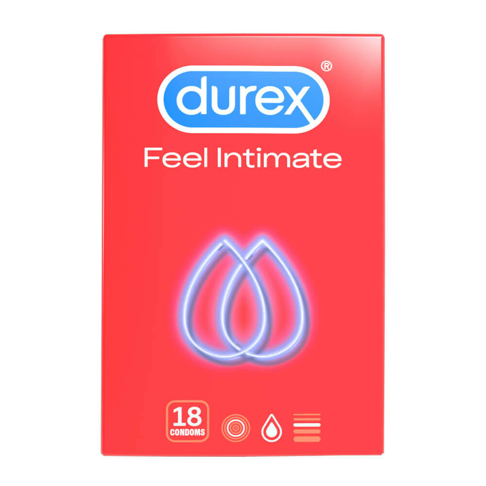 Levně Durex Feel Intimate - tenkostěnné kondomy (18 ks)