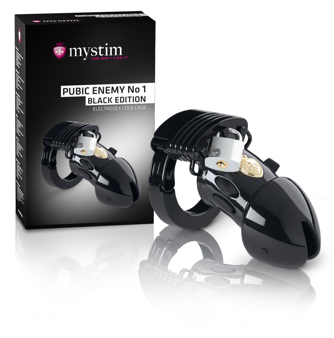 mystim PUBIC ENEMY No 1 BLACK EDITION
