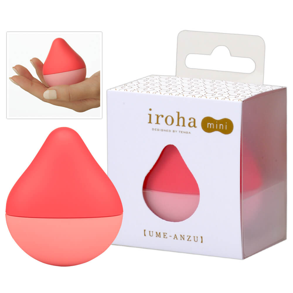 Iroha Mini - mini vibrátor na stimulaci klitorisu (korálově-broskvový) Iroha Mini - mini vibrátor na stimulaci klitorisu (korálově-broskvový)