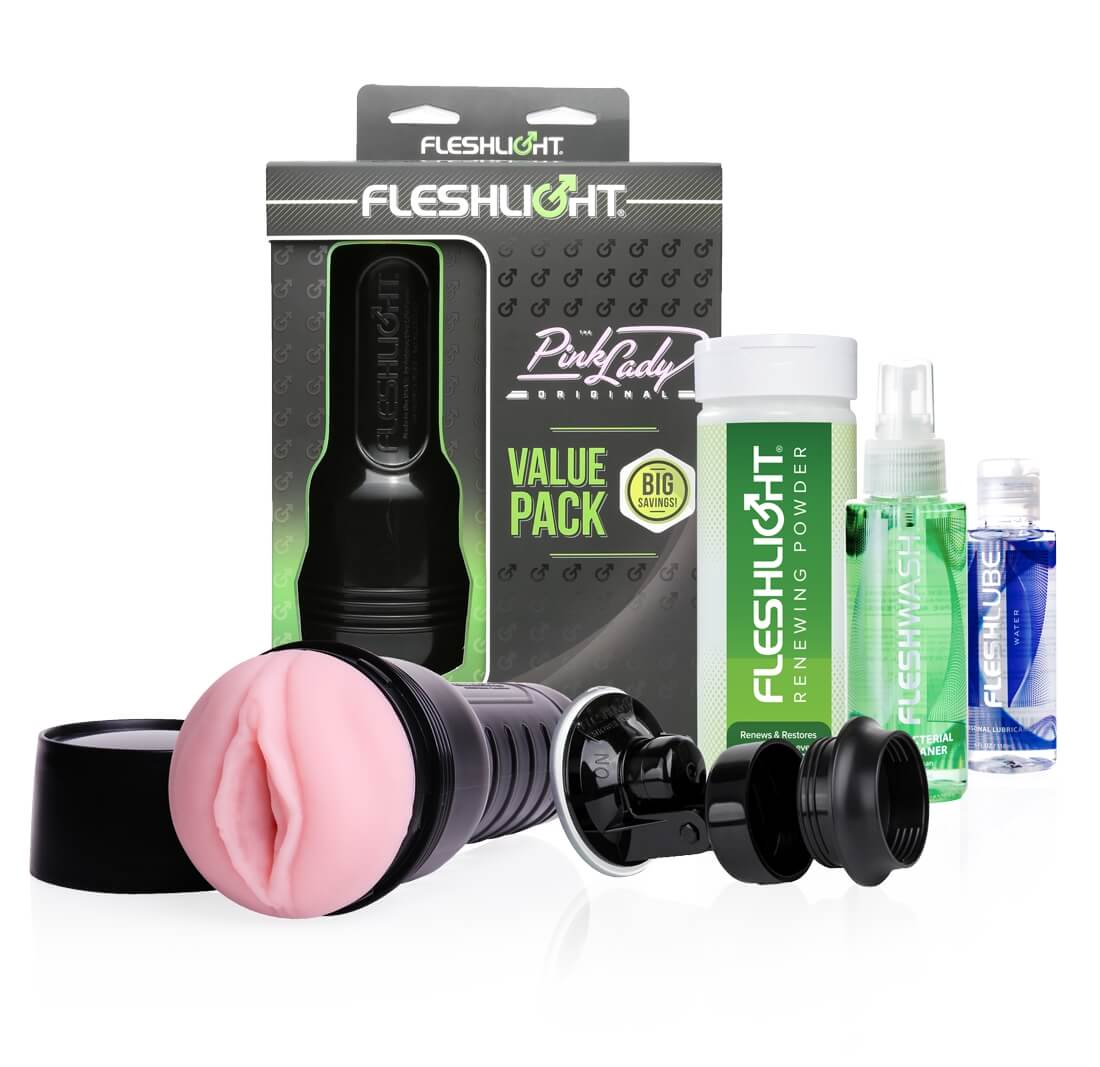 Levně Fleshlight Value Pack Pink Lady - umělá vagína sada (5dílná)