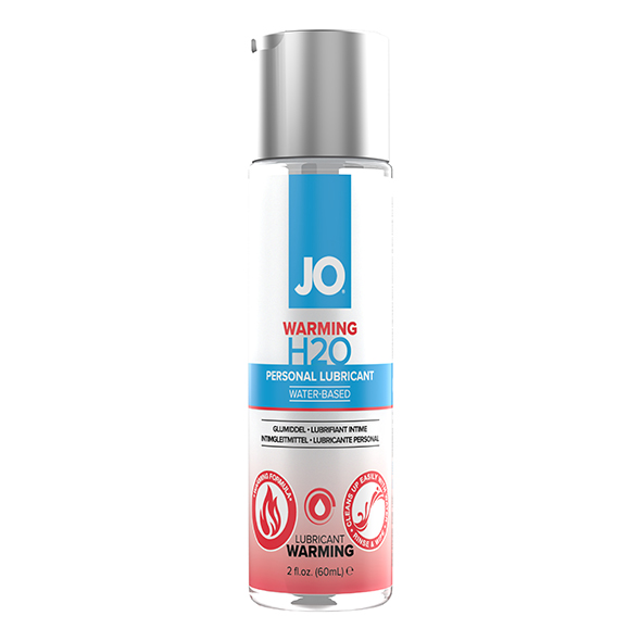 Levně JO H2O Personal Lubricant - hrejivý lubrikačný gél na báze vody (60ml)