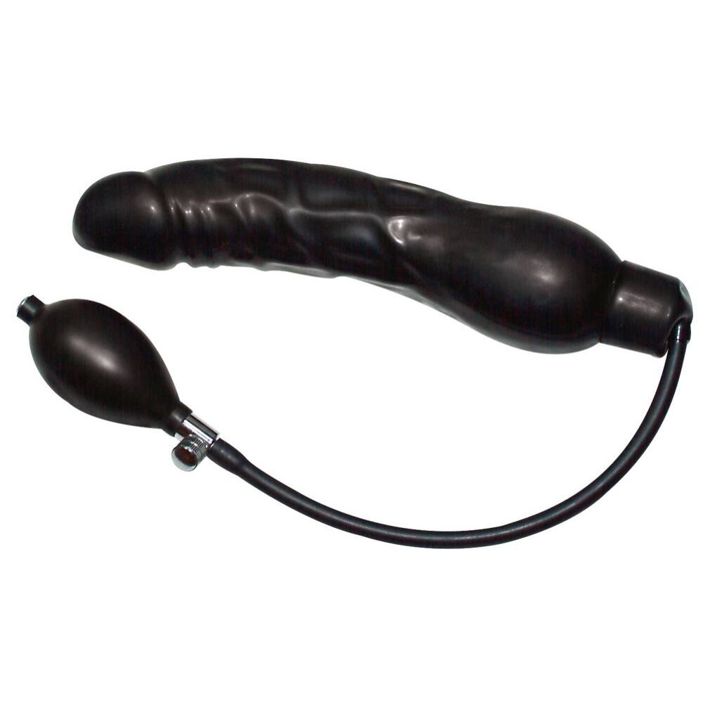 You2Toys Black Latex Balloon - latexové nafukovacie dildo čierne You2Toys Black Latex Balloon - latexové nafukovacie dildo čierne