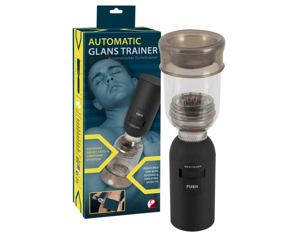 You2Toys Automatic Glans Trainer – vibračná vákuová pumpa na žaluď You2Toys Automatic Glans Trainer – vibračná vákuová pumpa na žaluď