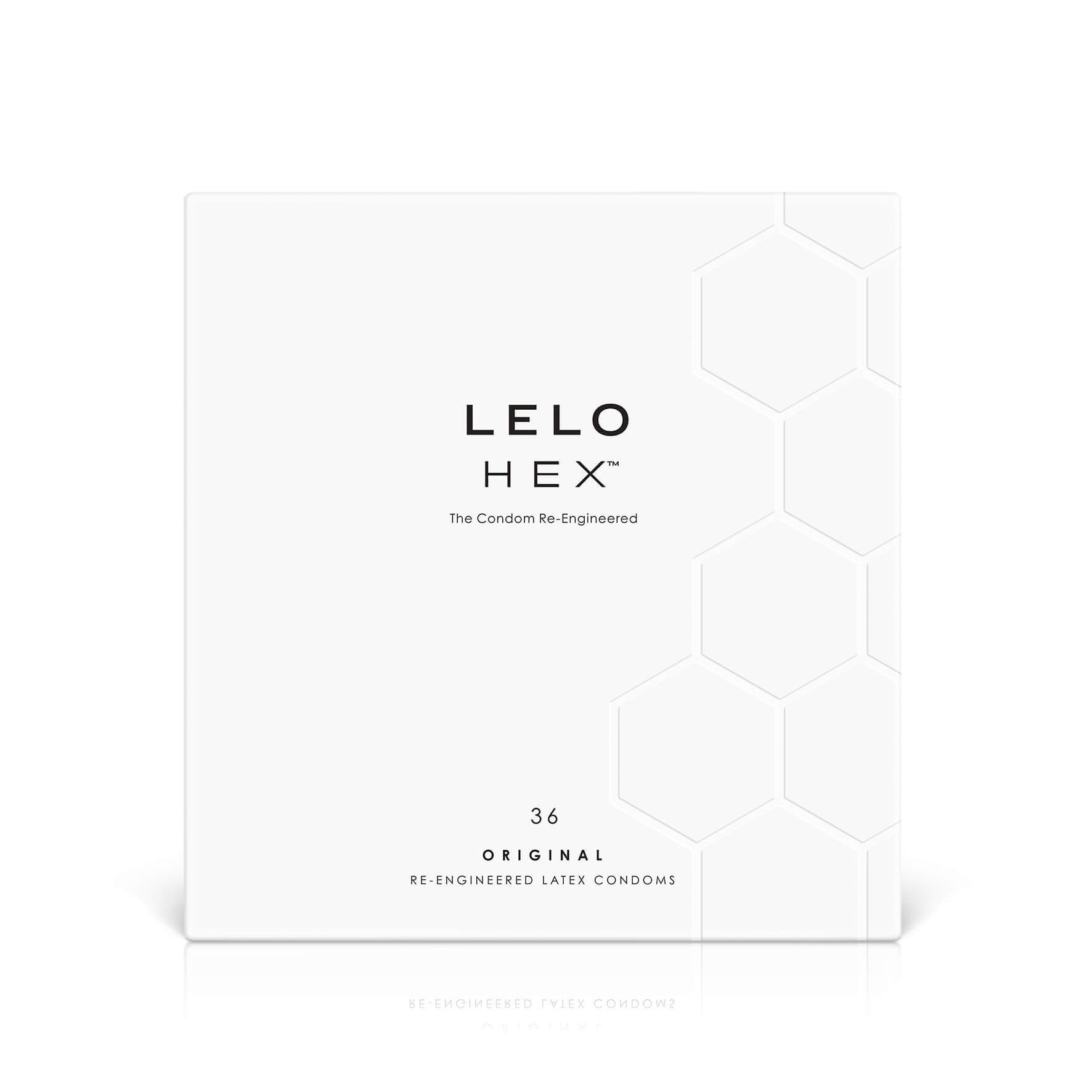 Levně LELO HEX Condoms Original -luxusní kondomy (36ks)