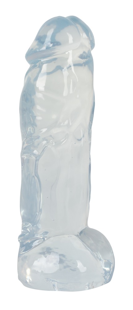 Crystal Clear big dong - křišťálově čisté obrovské dildo