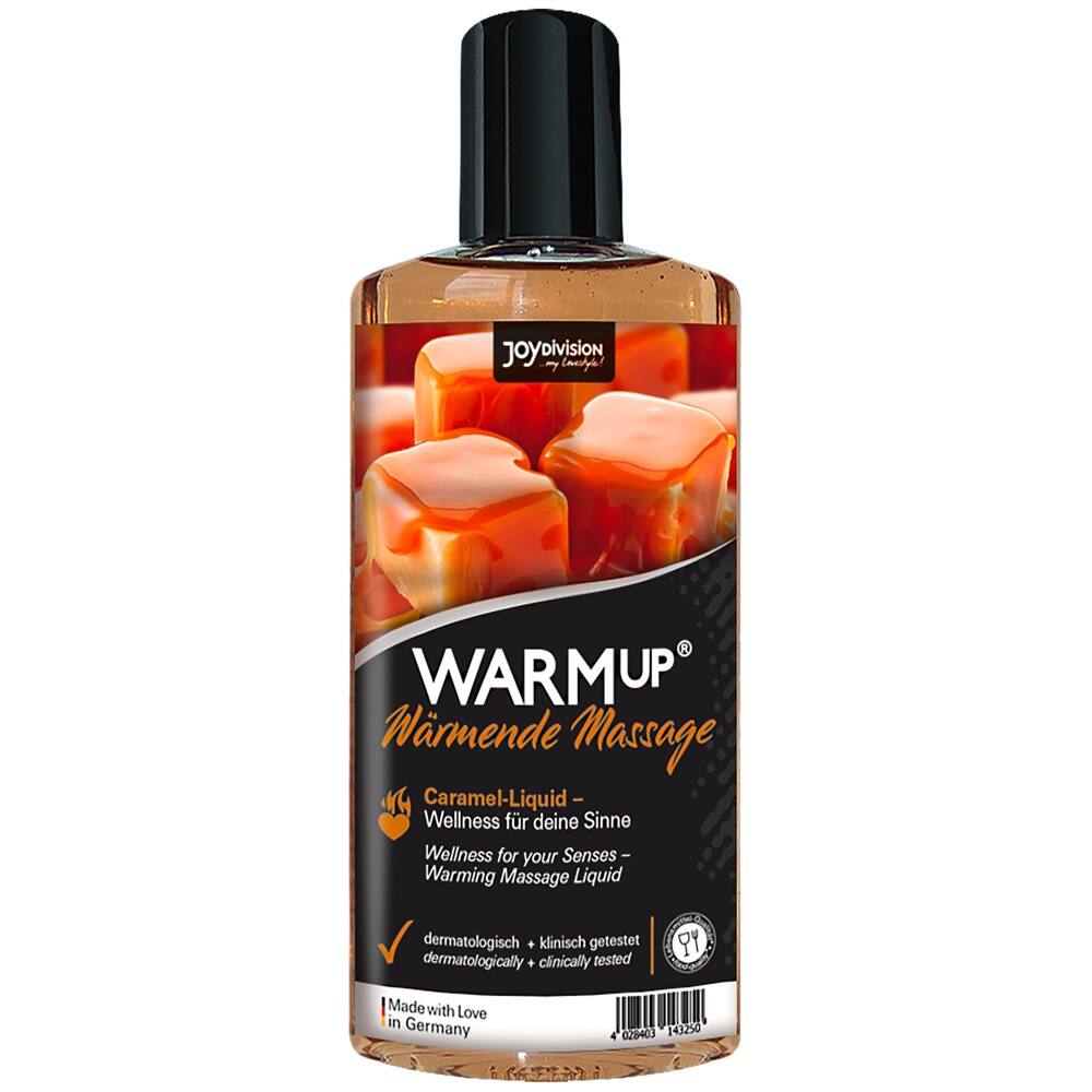 JoyDivision Warm Up Caramel - hrejivý masážny olej karamelový (150ml) JoyDivision Warm Up Caramel - hrejivý masážny olej karamelový (150ml)
