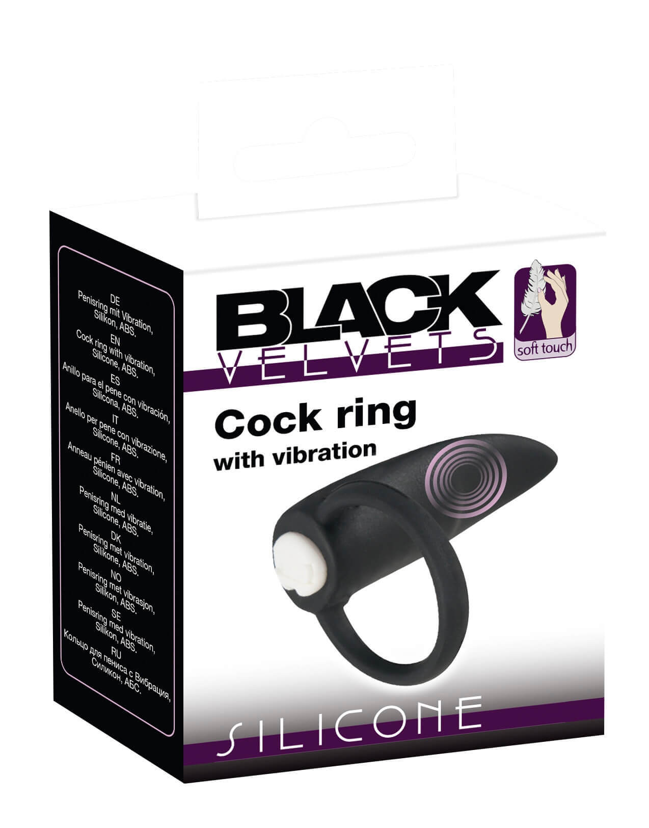 You2Toys Black Velvets Ring - prstový vibrátor You2Toys Black Velvets Ring - prstový vibrátor