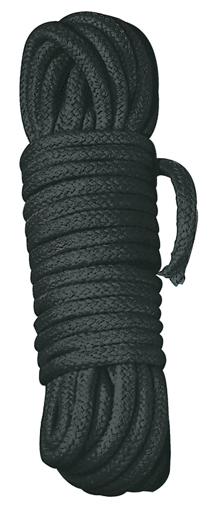 Bondage lano - 7m (černé)