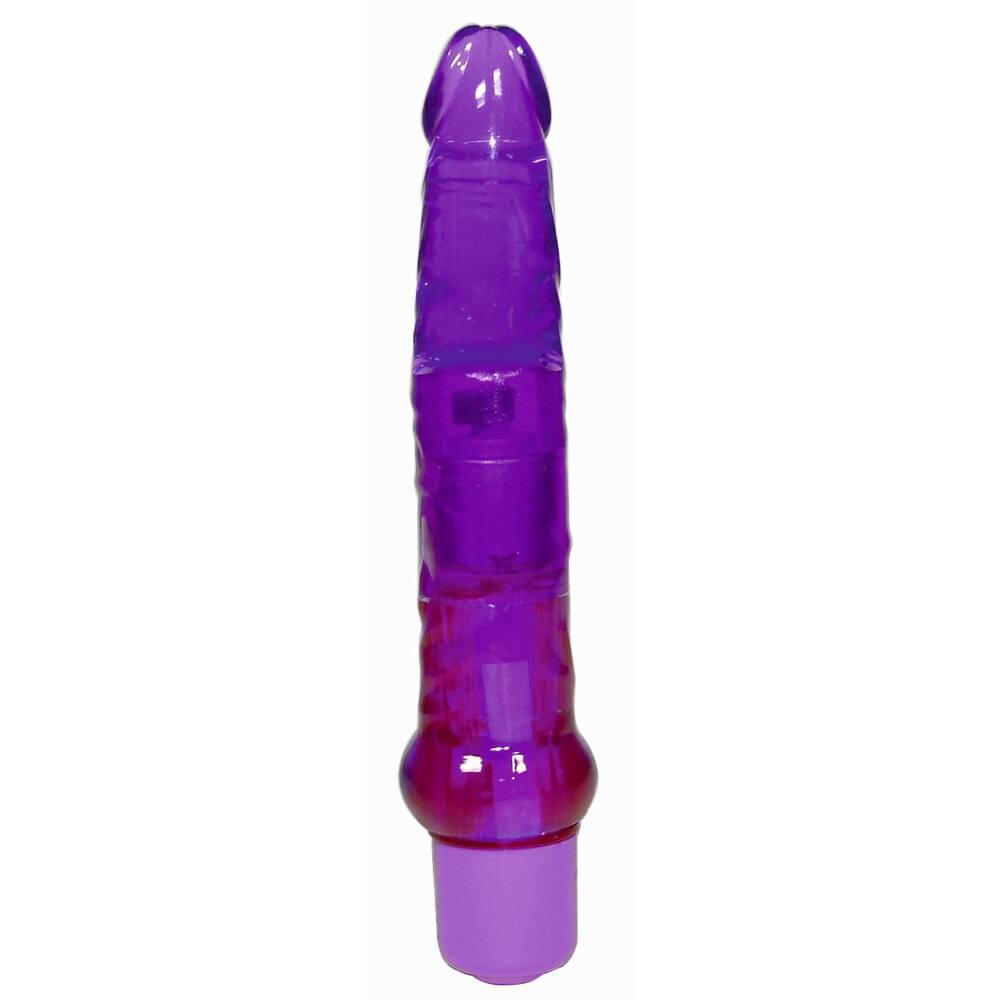 You2Toys Jelly Anal - realistický vibrátor fialový (17,5 cm)