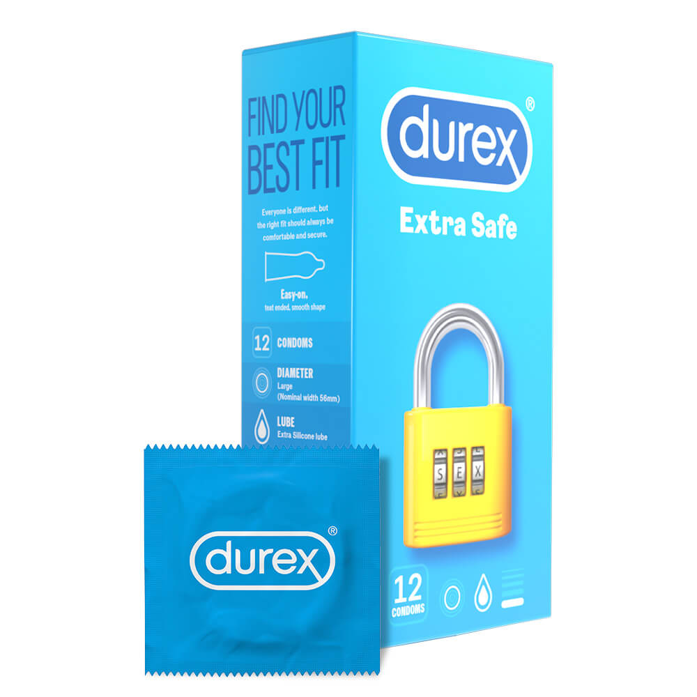 Levně Durex extra safe - bezpečný kondom (12ks)
